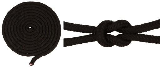 Lano 5mm Polypropylén Čierny 10m