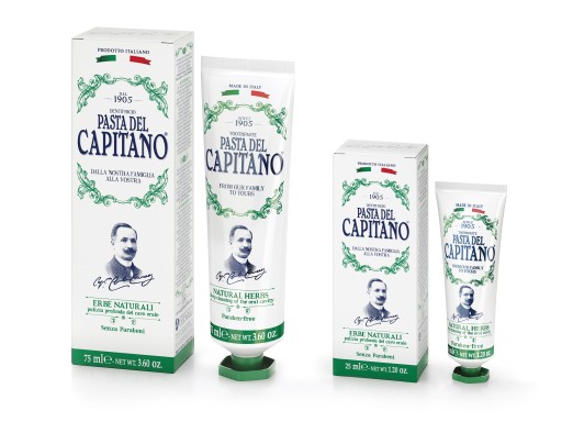 Del CAPITANO ZUBNÁ PASTA 75 ml - BYLINKOVÁ!!
