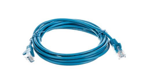 CAT5e U/UTP sieťový kábel, Modrý 3 m