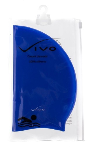 VIVO B-1302 SILIKÓNOVÁ ČIAPKA, TMAVÉ MODRÁ