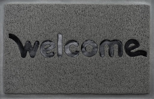 Rohožka Diamond Welcome 38x58 cm, mix farieb