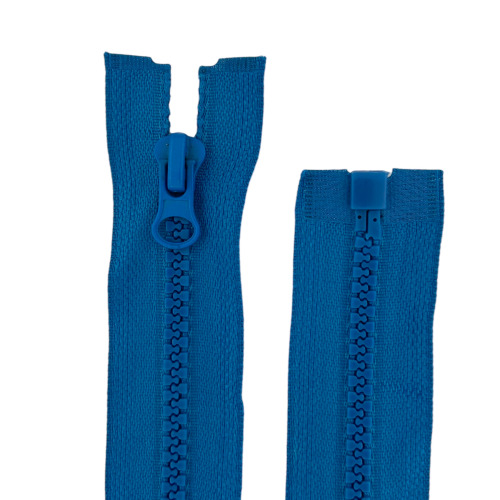 ČLENKOVÝ Zips #5 - 70 CM - MODRÁ