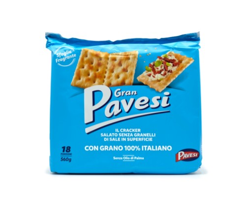 Gran Pavesi krekry bez soli 560g