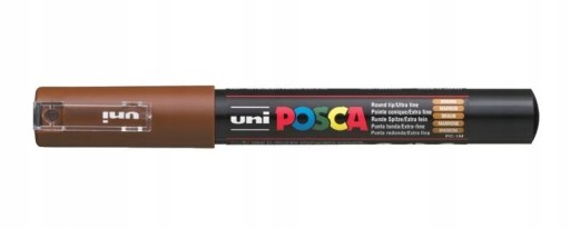 ZNAČOVAČ FLIP-FELLER UNI POSCA PC-1M HNEDÝ