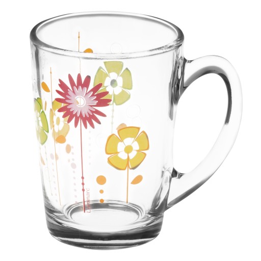 33618 HRNČEK LUMINARC S UCHÁČKOU KVETY SKLO 320 ML