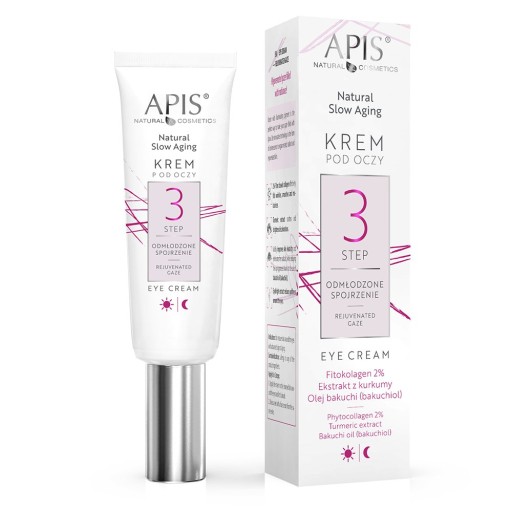 APIS Natural Slow Aging očný krém krok 3 15ml