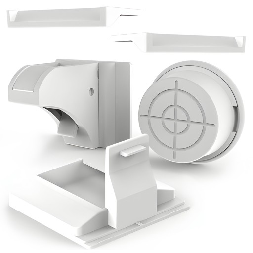 ZABEZPEČENIE DVERÍ SKRINÍ ZÁSUVKY MAGNETICKÝ ZÁMOK 4 KS X4