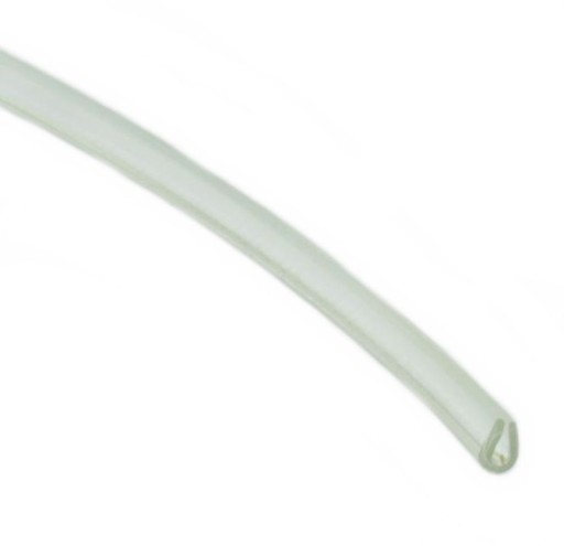 Okrajová lišta, priehľadný kryt, 2-3 mm