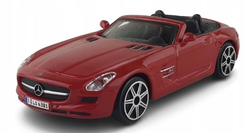 Nissan GT-R 2009 červená 1:43 Bburago 18-30207