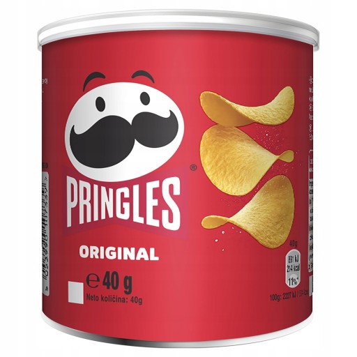 Pringles Original chrumkavé chrumky 40g