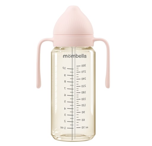 Antikolikový držiak na fľašu Mombella Classic Old Roze