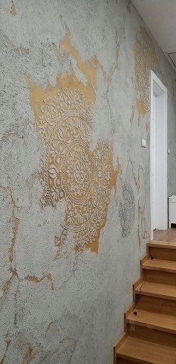 Maľba ŠABLÓNA, celý vzor, TESTOVACIA SADA