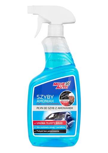 MÔJ AMONIAK TEKUTIVA NA UMÝVANIE OKIEN 650ml