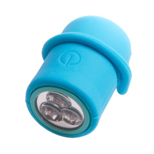 PREDNÉ SVETLO NA BICYKEL 3 LED SILIKÓNOVÉ