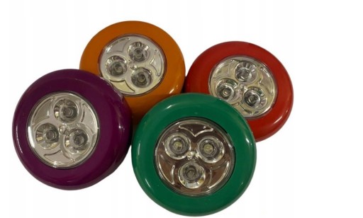 3x LED SAMOLEPIACA DOTYKOVÁ LAMPA NA BATÉRIU