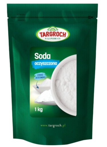 Targroch Jedlá sóda - hydrogénuhličitan sodný 1kg Potravinársky NaHCO3