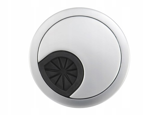 KOVOVÝ KÁBLOVÝ VSTUP PRE STOLOVÉ FI60MM ALU