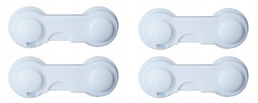 4x ZABEZPEČENIE ZÁSUVKOV SKRINÍK, ZÁMOK NA ZÁPADKU