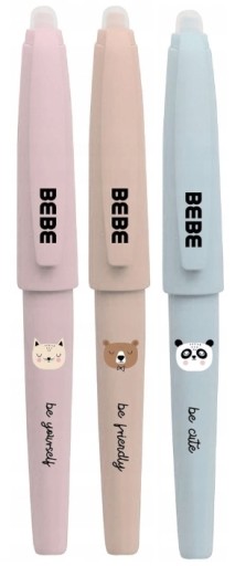Stierateľné profilované pero BEBE ANIMALS mix 1 ks