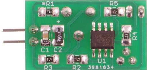 Indikátor vybitia batérie pre modely RC, DIY, AVT1521 B