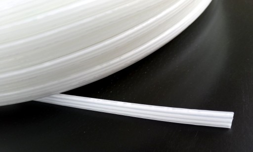 BIELE ploché plastové korzetové kostice, 6 mm