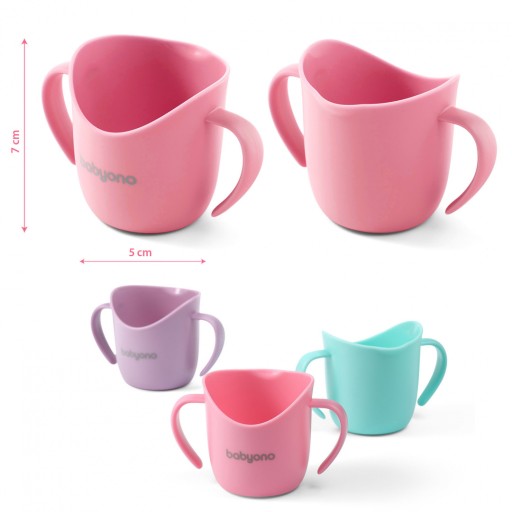 BabyOno ERGONOMICKÝ TRÉNINGOVÝ hrnček Flow 120 ml