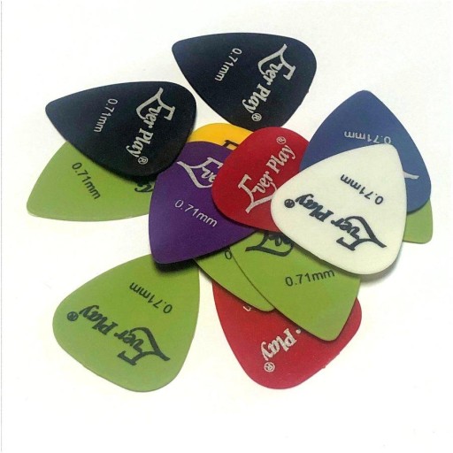 Super matné gitarové trsátko, 0,71 mm