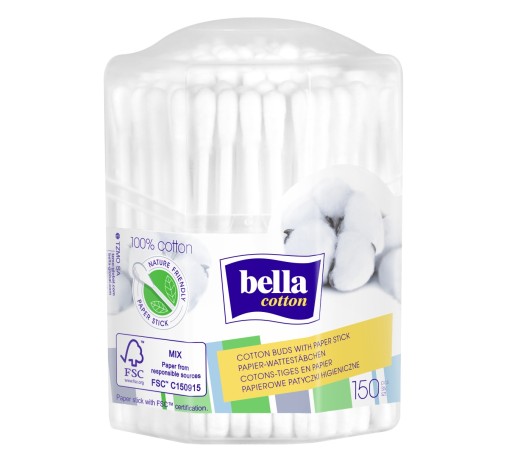 BELLA COTTON STICKS hygienický papier 150 ks