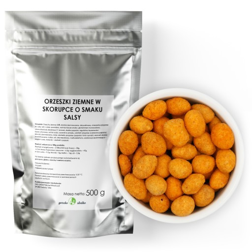 ARAŠIDY v šupke, príchuť chrumkavá salsa 500g
