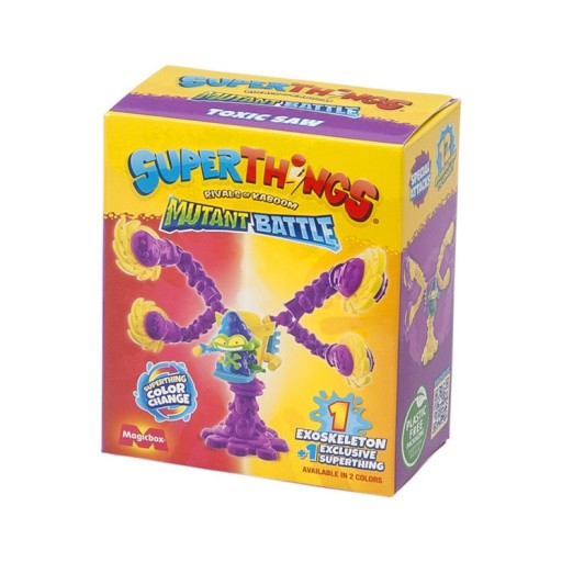SUPERTHINGS Figúrka + Vozidlo MUTAT BATTLE EXOS SKELETON 1 ks.