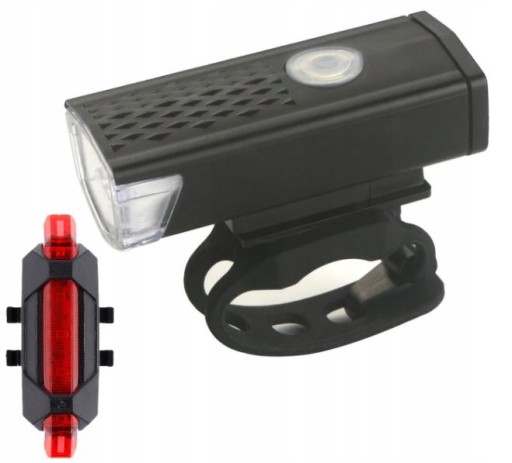 BICYKLOVÉ OSVETLENIE PREDNÉ ZADNÉ SVETLO CREE USB BATÉRIA