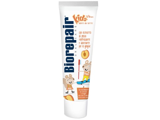 Biorepair Kids Broskyňová zubná pasta pre deti 0-6 rokov 50ml