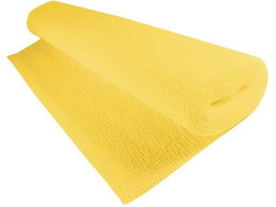 Taliansky krepový hodvábny papier 574 carminio yellow yellow
