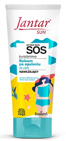 Farmona Jantar Sun SOS balzam po opaľovaní Familijny d-panthenol 200 ml