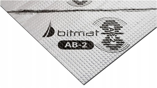ZVUKOVÁ PODLOŽKA 2,0 mm BUTYL bitúmen ALUBUTYL odhlučnenie auta