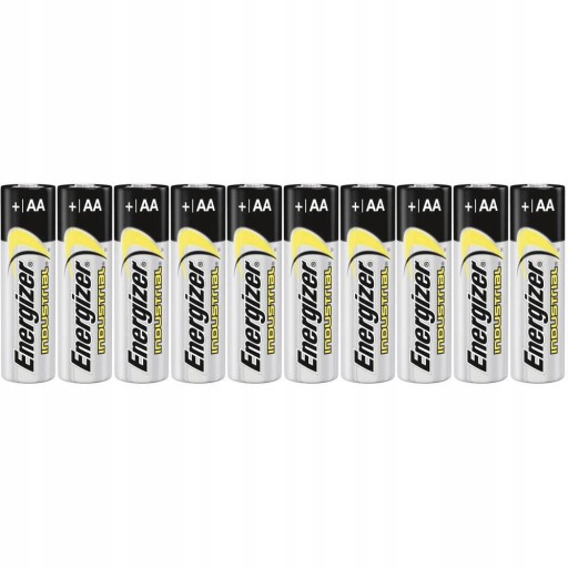 10x VÝKONNÝ ENERGIZER INDUSTRIAL LR6 R6 AA BATÉRIA