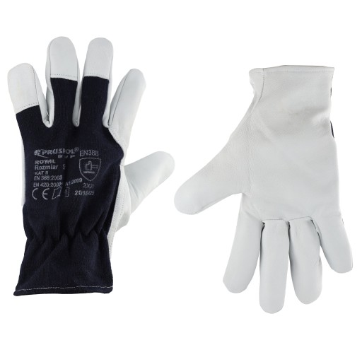 KOŽENÉ PRACOVNÉ RUKAVICE TOPER ROYAL LEATHER