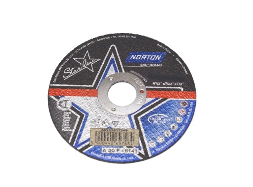 NORTON Star rezací kotúč na kov 2,5x115 /2 ks