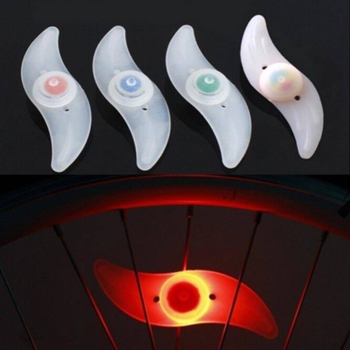 LED SVETLO NA LAMPI / BICYKLE ČERVENÉ / ČERVENÉ