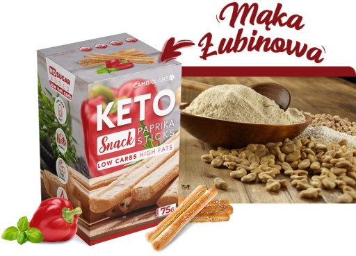 KETO SNACK Chutná a sýta PAPRIKA - pre diabetikov a diabetikov