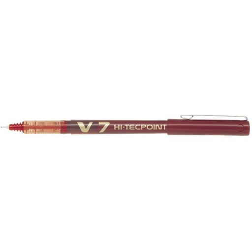 V7 červené guľôčkové pero BX-V7-R PILOT