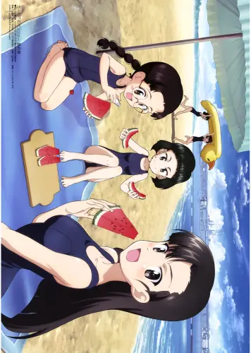 Plagát Anime Manga GIRLS und PANZER gup_014 A3