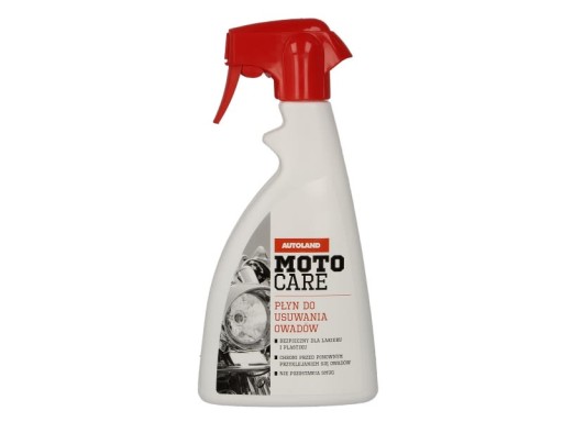 AUTOLAND MOTO CARE KVAPALINA NA ODSTRAŇOVANIE HMYZU PRE MOTOCYKLE 500ML