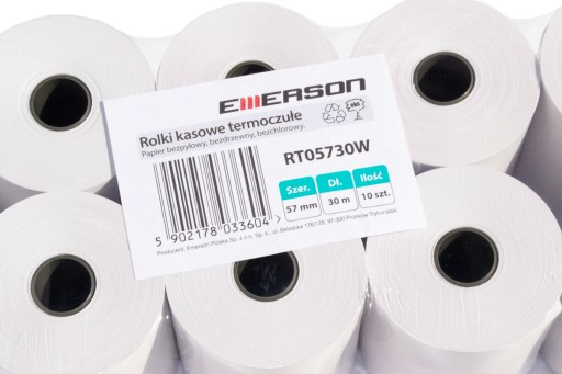 VALCE do pokladne Papier 57mm 30m RT05730W