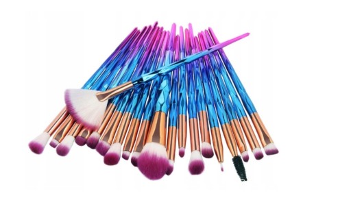 20x SADA PROFESIONÁLNYCH ŠTETEC NA MAKEUP 143