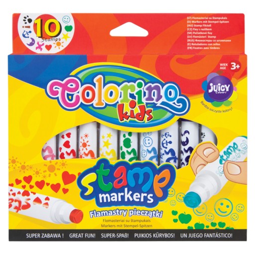 Fixky, pečiatky, 10 farieb, pečiatky, fixky, Color