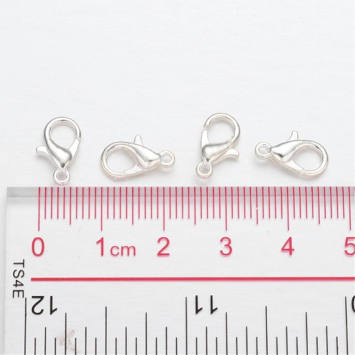 Homárska spona Kovová 12x6mm 50 ks