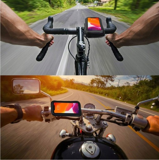 VODEODOLNÝ DRŽIAK TELEFÓNU NA BICYKEL XL
