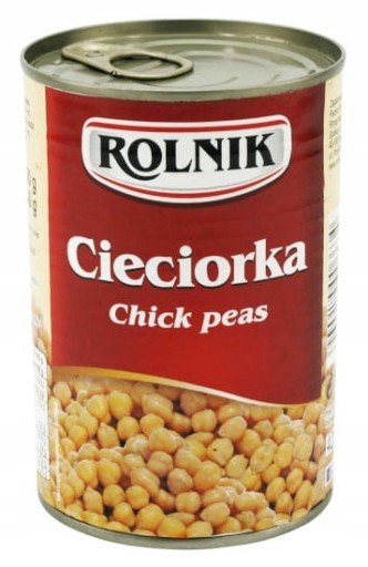 Konzervovaný cícer 425 ml Rolnik