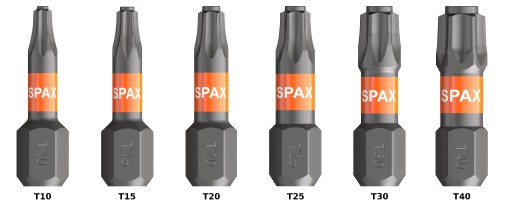Bity SPAX Bity T15 3,5 x 25 mm T-Star Plus hrot - 1ks